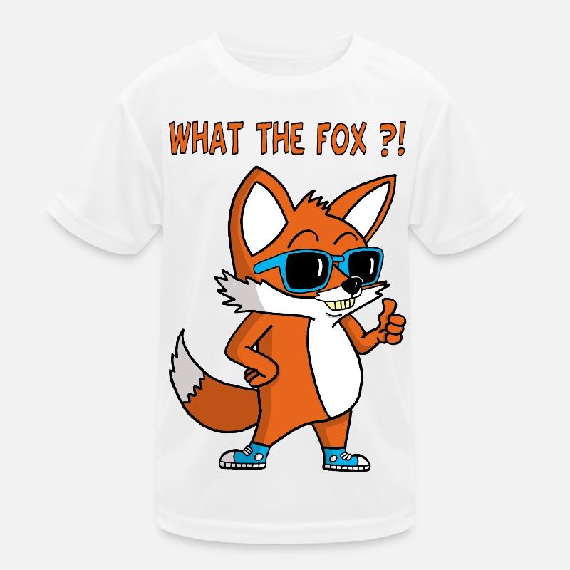 Renard à lunettes T-shirt sport Enfant
