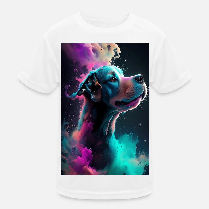 Süßer Hund Kinder Funktions-T-Shirt