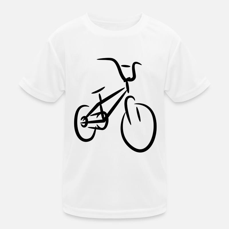 Dessin de vélo BMX T-shirt sport Enfant