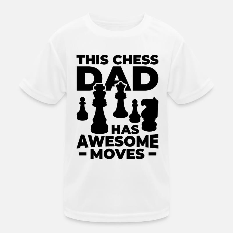 Chess daddy Kids Functional T-Shirt