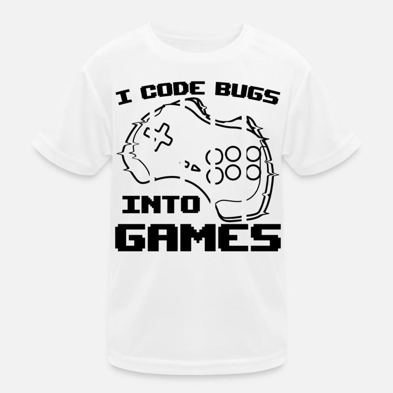 Video Game Programmer Kids Functional T-Shirt