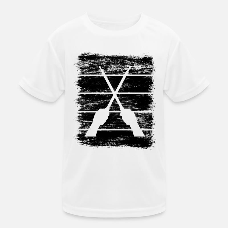 Drumsticks Sketch Kids Functional T-Shirt