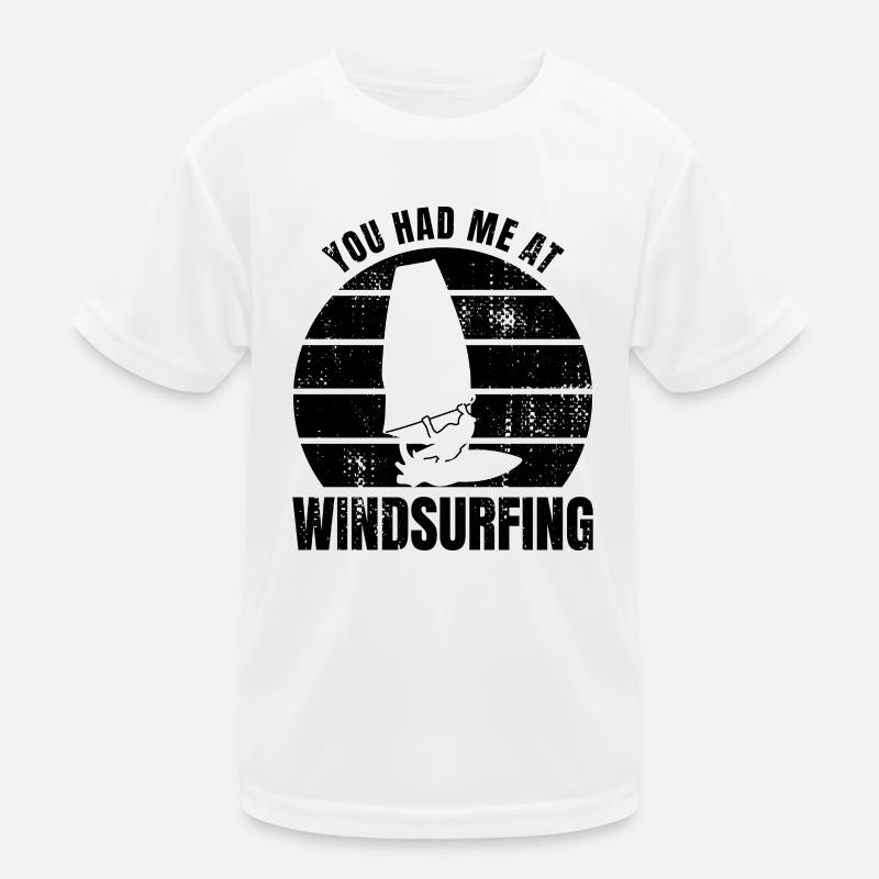 Windsurfer Quote Kids Functional T-Shirt