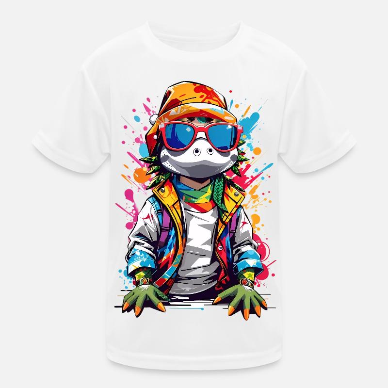 Cool crocodile Kids Functional T-Shirt