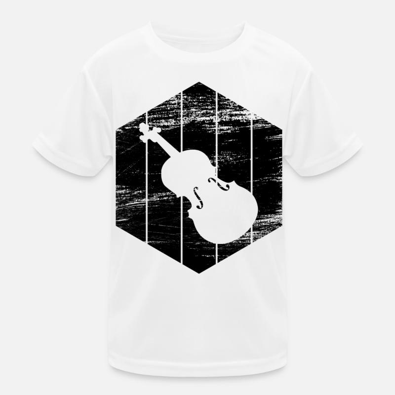 Dessin de violon T-shirt sport Enfant