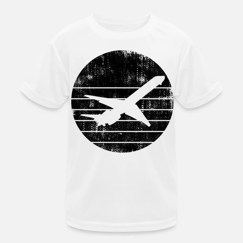 Airplanes Kids Functional T-Shirt