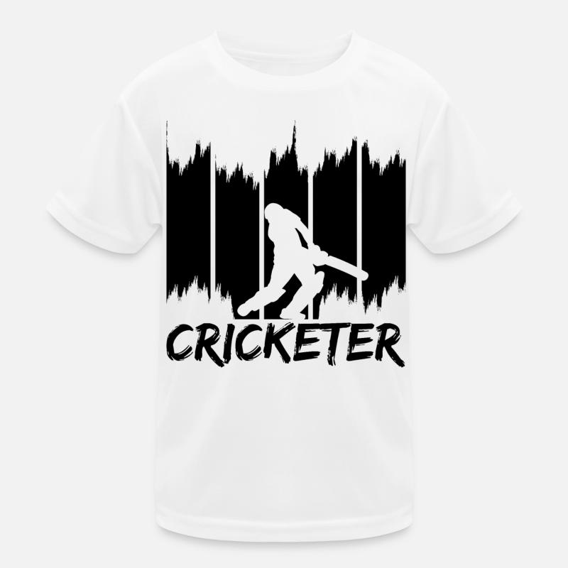 Cricketer Kids Functional T-Shirt