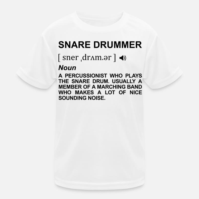 Dictionnaire du batteur T-shirt sport Enfant