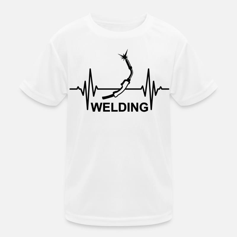 Welding, ECG, palpitations Kids Functional T-Shirt