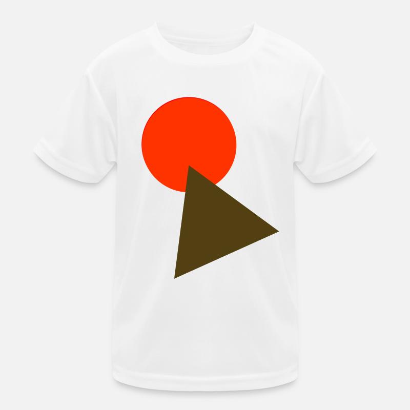 Cercle et triangle T-shirt sport Enfant