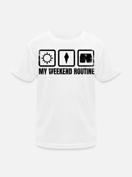 Ice Cream Weekend - Kids Functional T-Shirt - white - Front