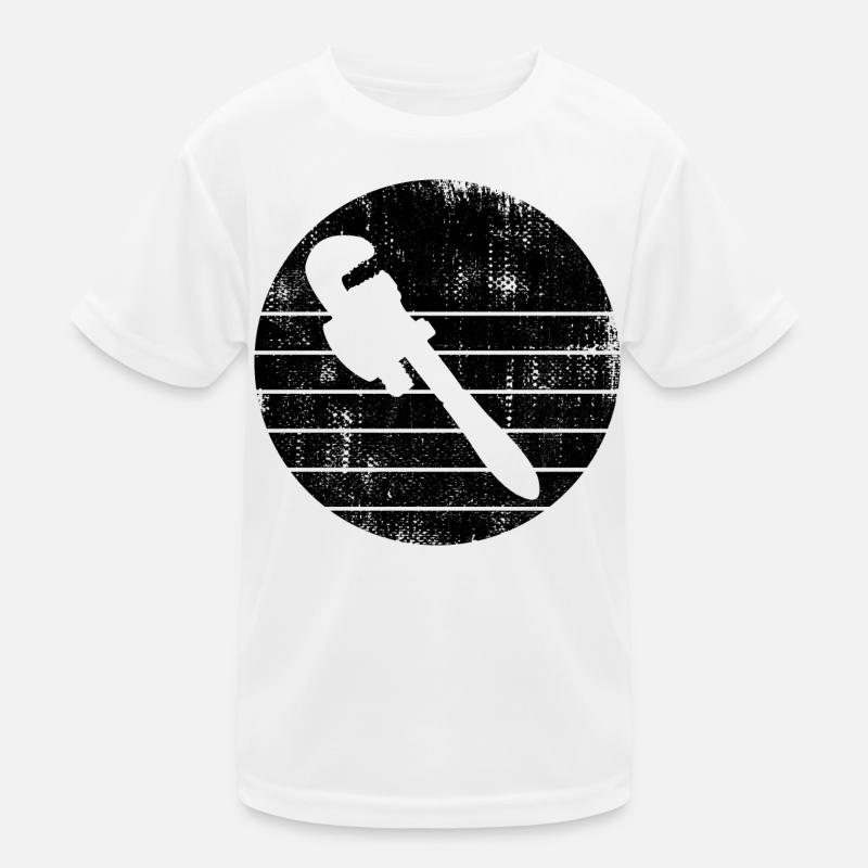Pipe wrench Kids Functional T-Shirt