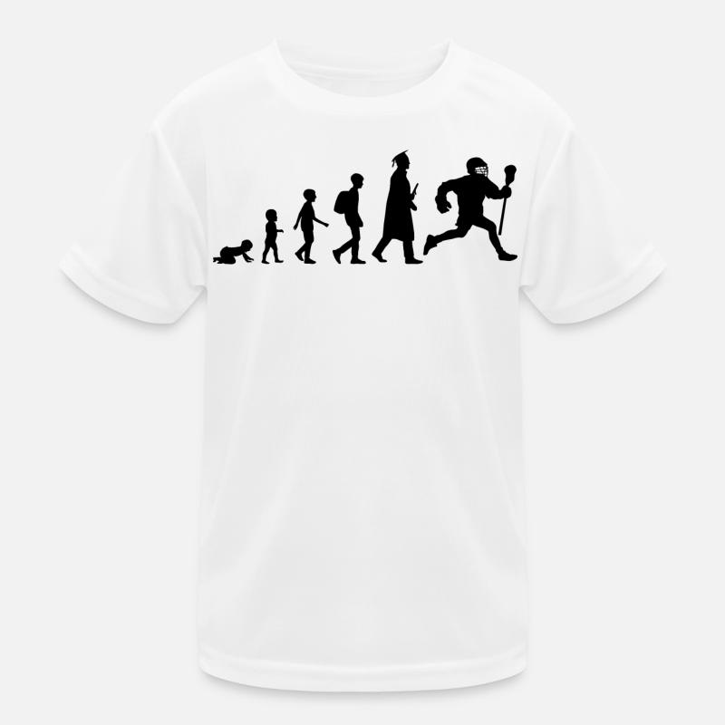 Lacrosse Spieler Entwicklung Kinder Funktions-T-Shirt