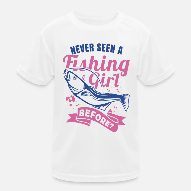 Fille pêcheur T-shirt sport Enfant