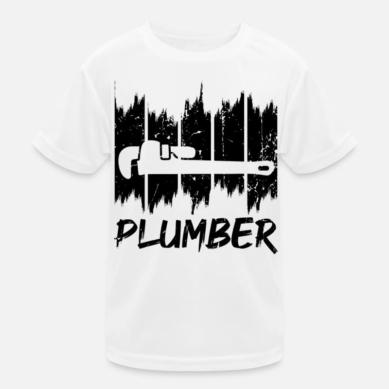 Klempner Kinder Funktions-T-Shirt