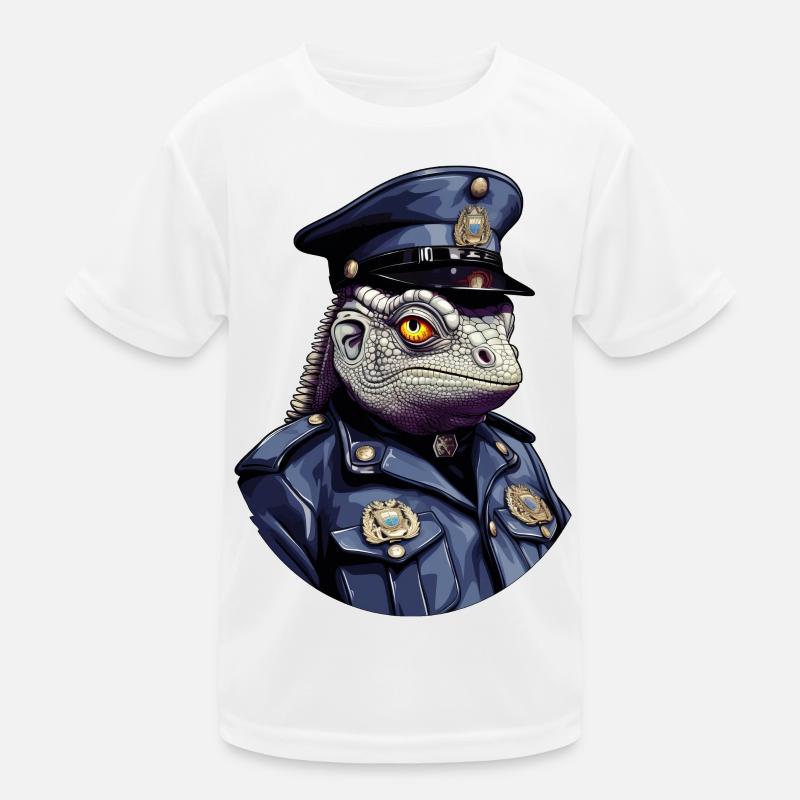 Police caméléon T-shirt sport Enfant