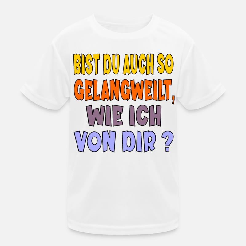 LANGEWEILE Kinder Funktions-T-Shirt