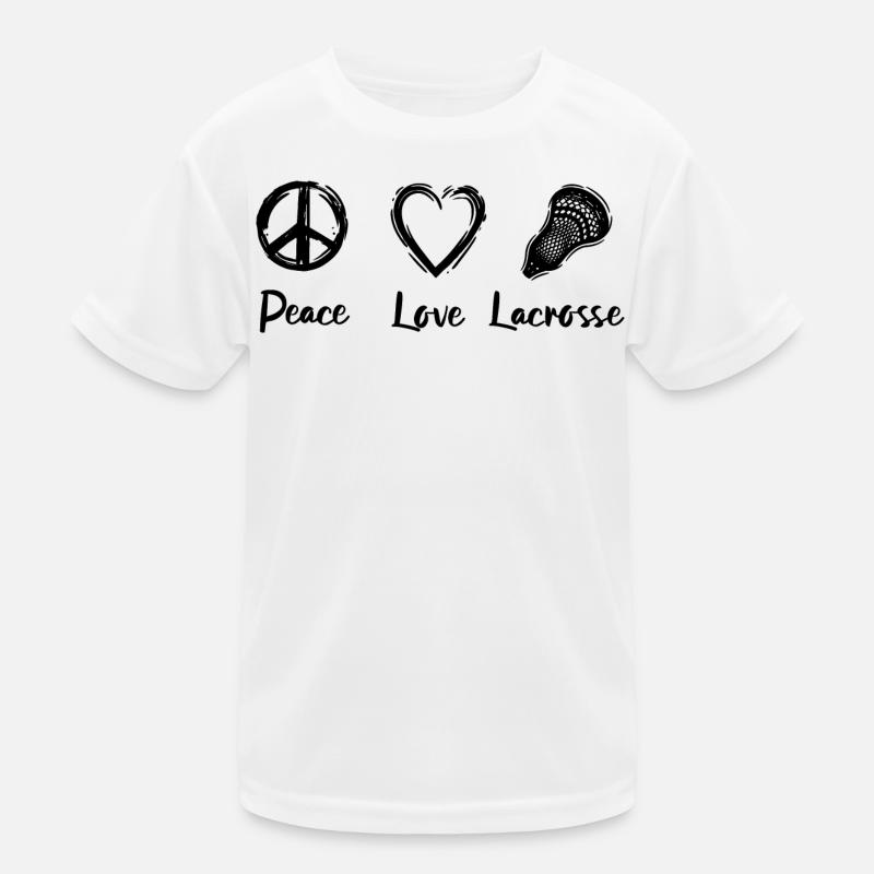 Lacrosse Routine Kinder Funktions-T-Shirt