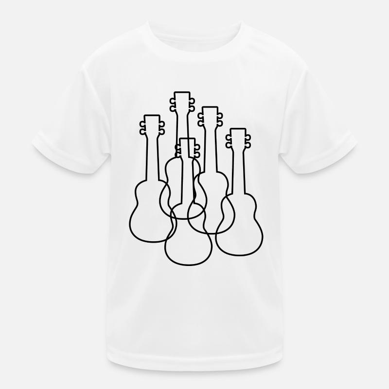 Ukulelen Kinder Funktions-T-Shirt