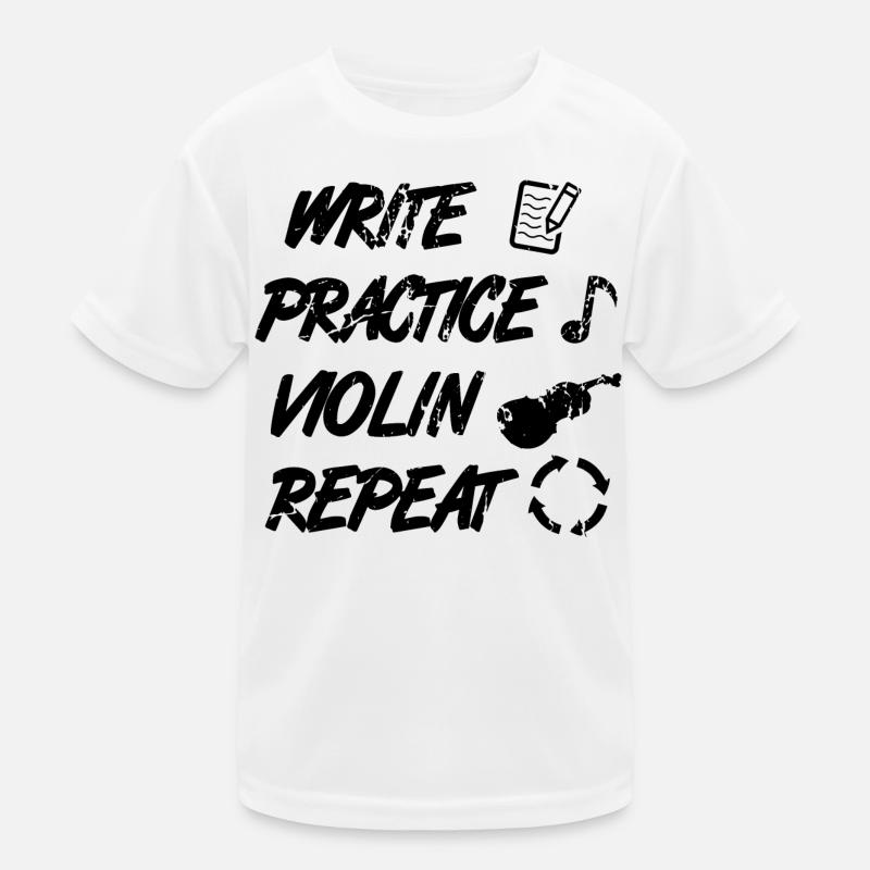 Geiger Spruch Kinder Funktions-T-Shirt