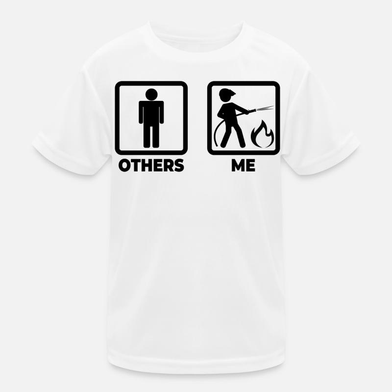 Me as a firefighter Kids Functional T-Shirt