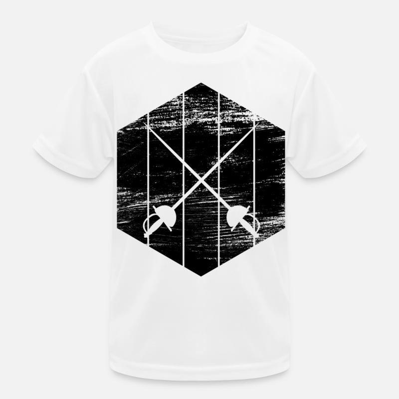 Fechtausrüstung Kinder Funktions-T-Shirt