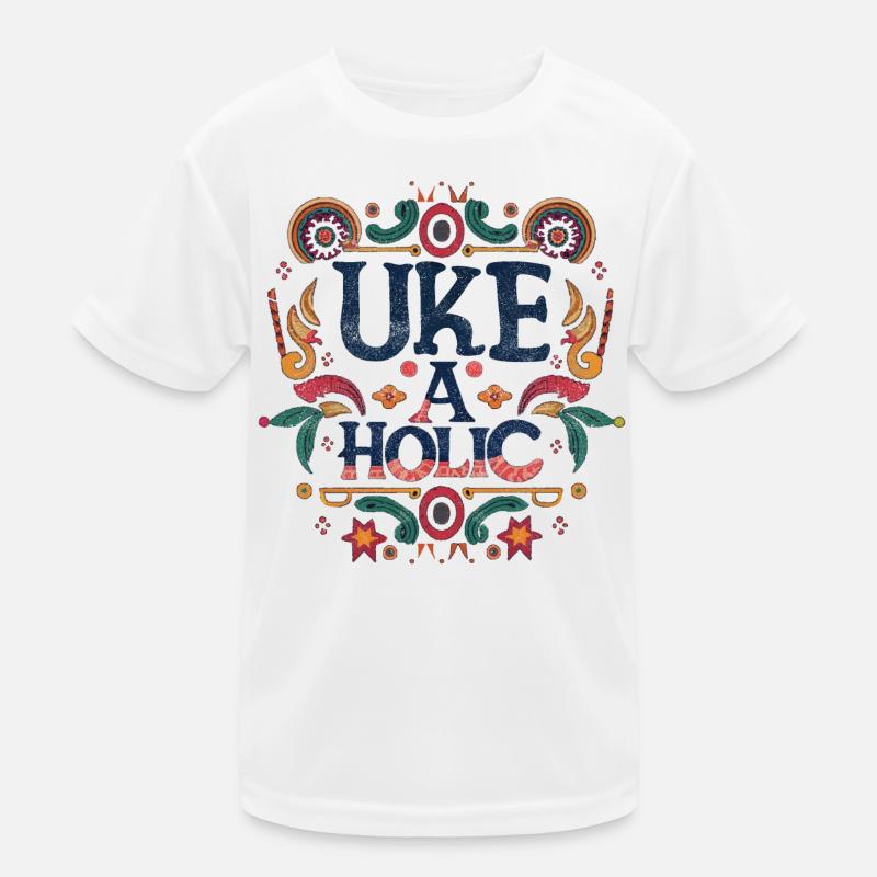 Uke-aholic T-shirt sport Enfant