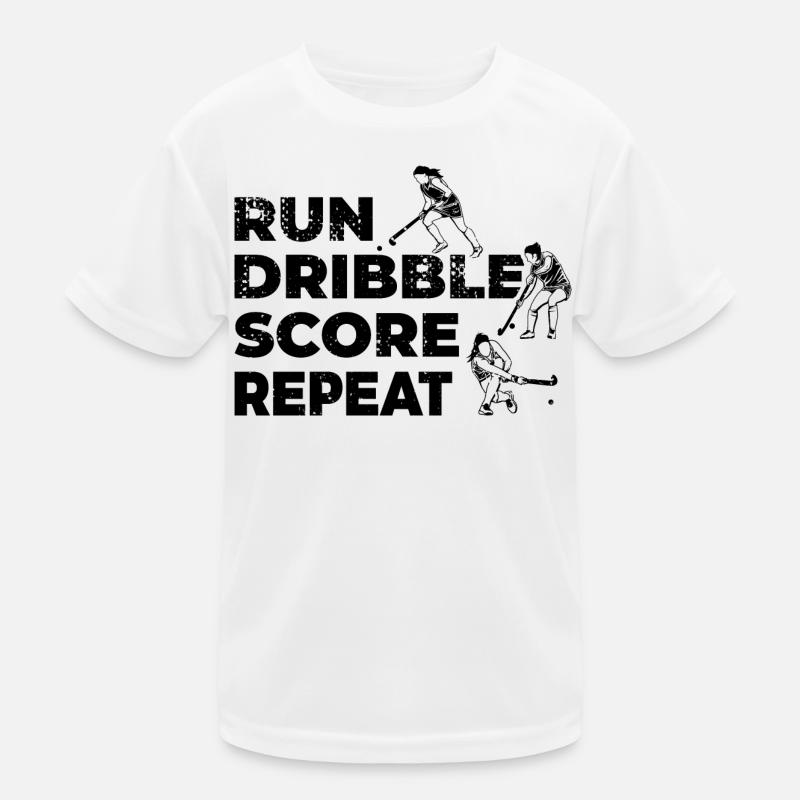 Exécuter Dribble Score Répéter T-shirt sport Enfant