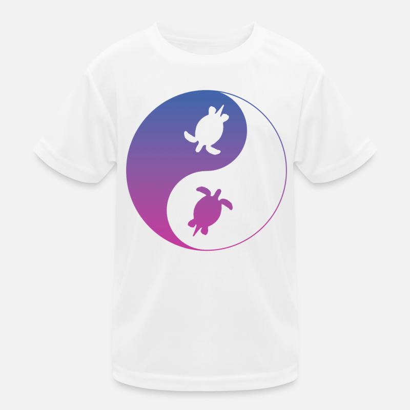 Schildkröte Kinder Funktions-T-Shirt