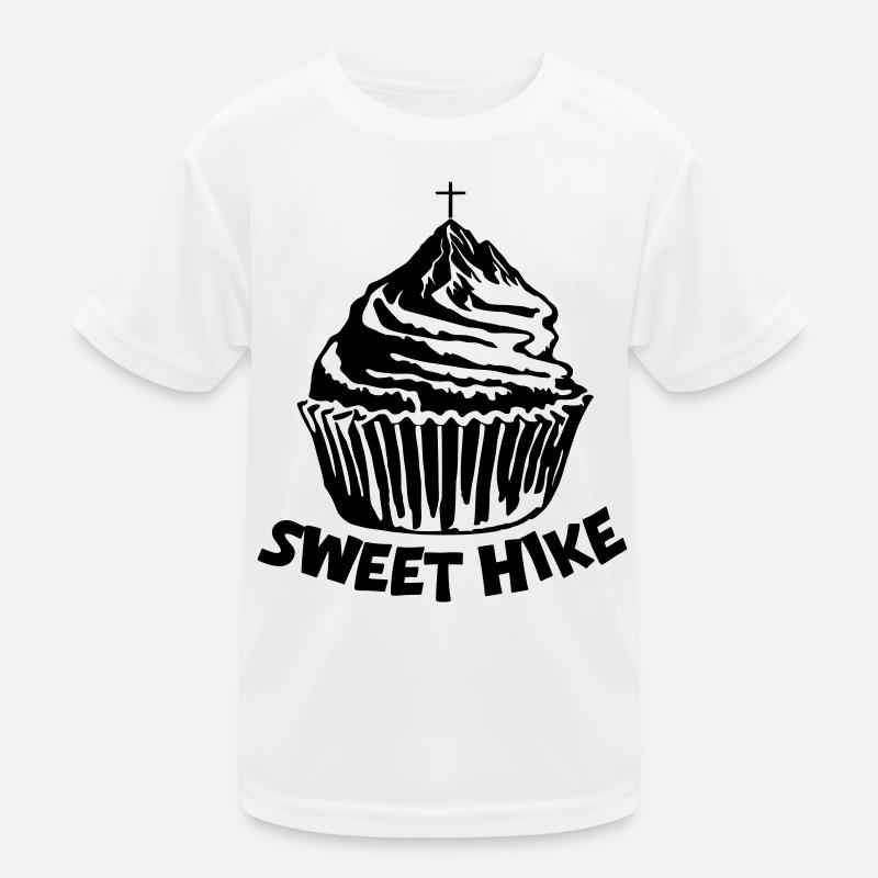 Süße Wanderung [Schwarz] Kinder Funktions-T-Shirt