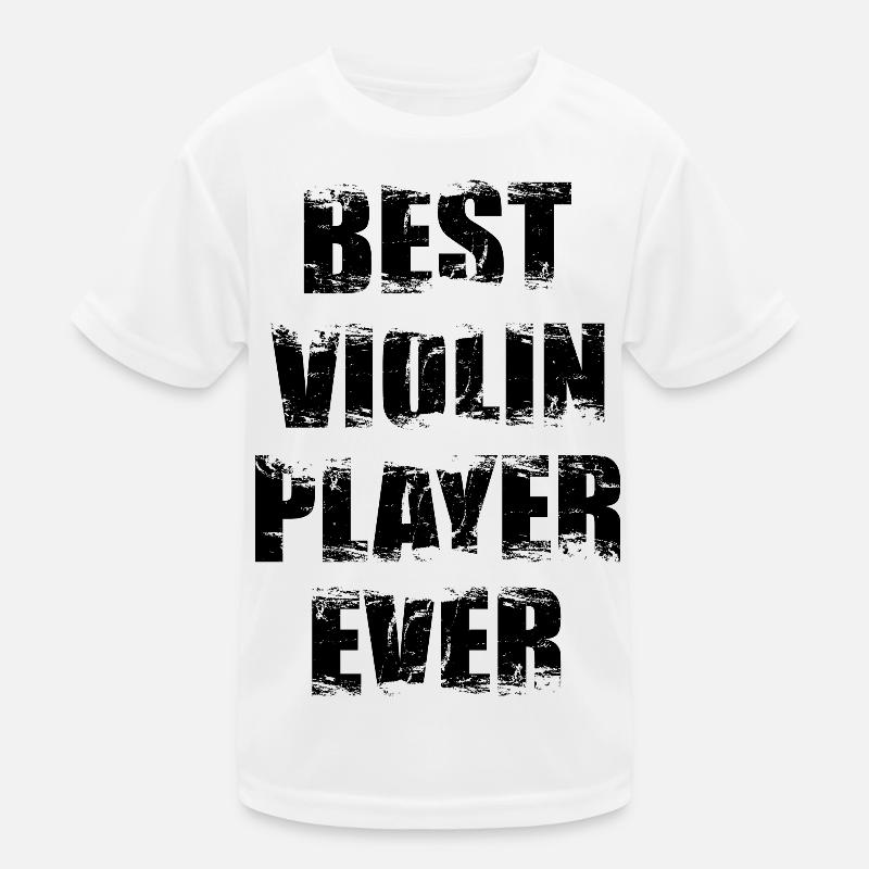 Bester Violinist Kinder Funktions-T-Shirt