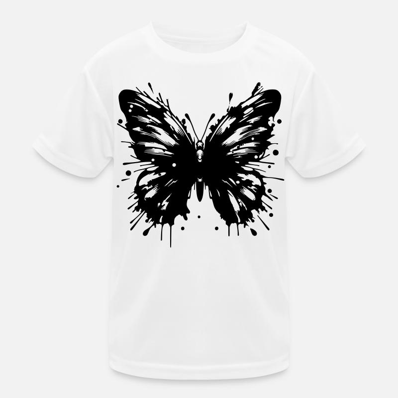 Schmetterling Kinder Funktions-T-Shirt