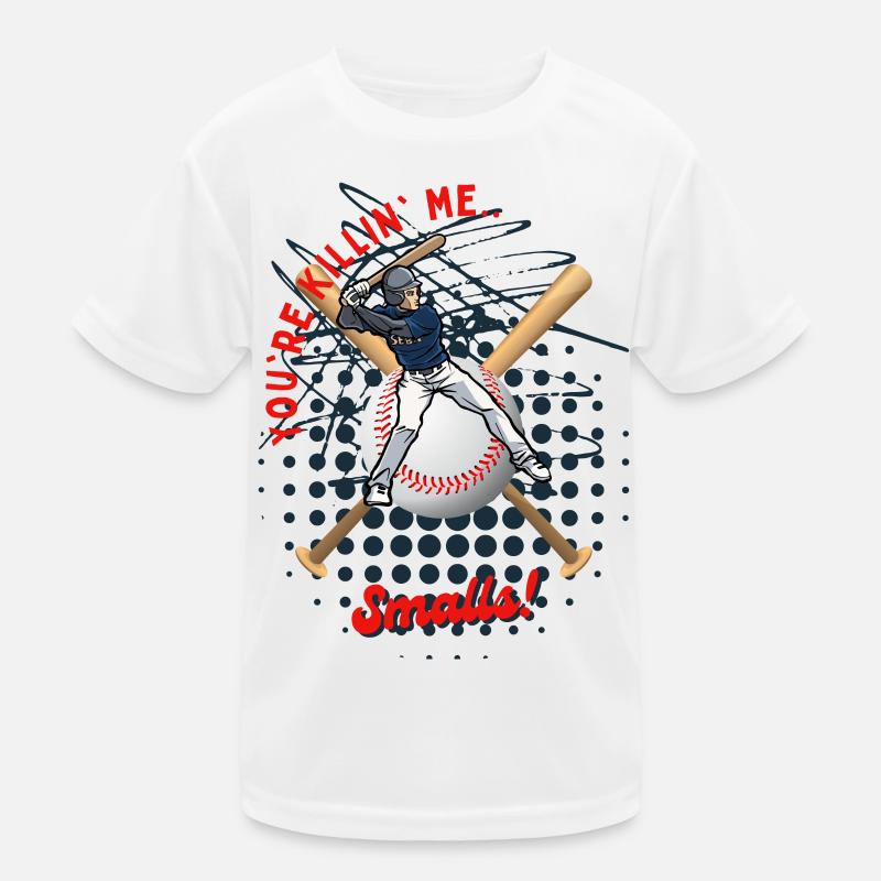 Baseball-Teig mit verspieltem Text Kinder Funktions-T-Shirt