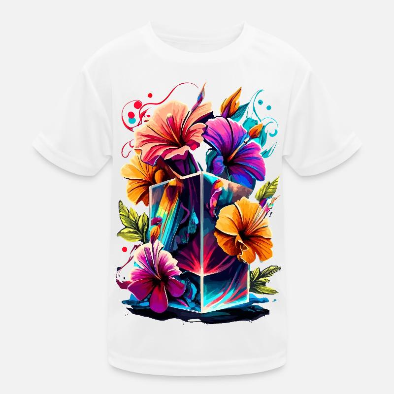 Floristry Flowers - Orchid Bouquet Flora Kids Functional T-Shirt