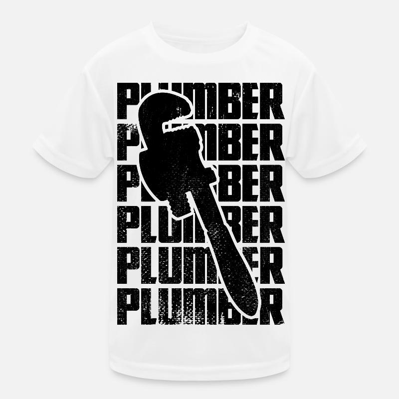 Klempner Kinder Funktions-T-Shirt