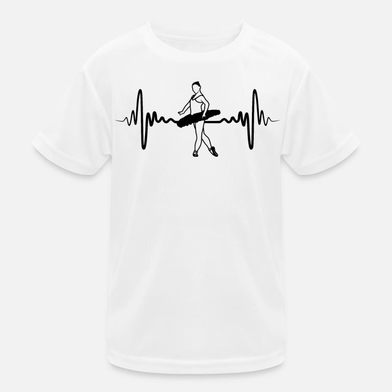 Ballettmädchen Kinder Funktions-T-Shirt