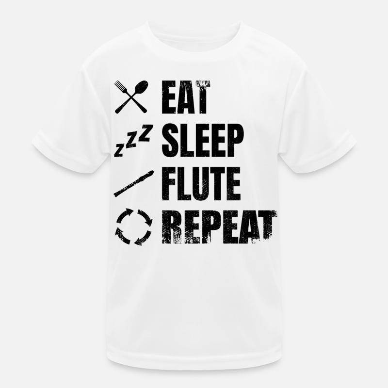 Dicton de flûte T-shirt sport Enfant