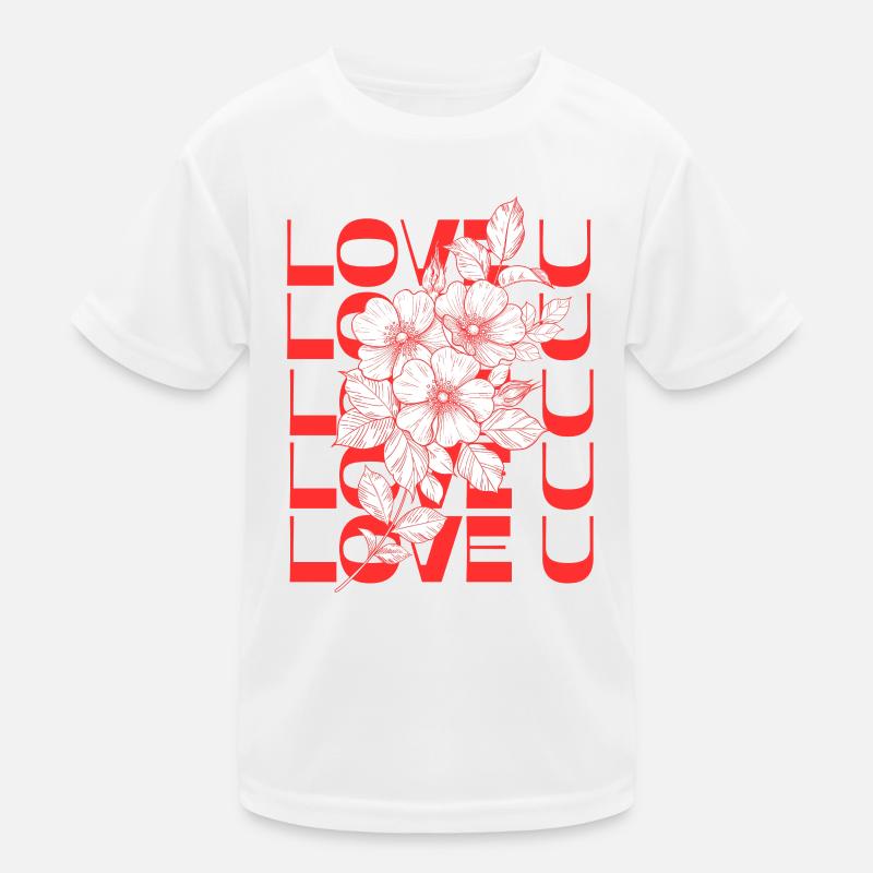 LOVE U T-shirt sport Enfant