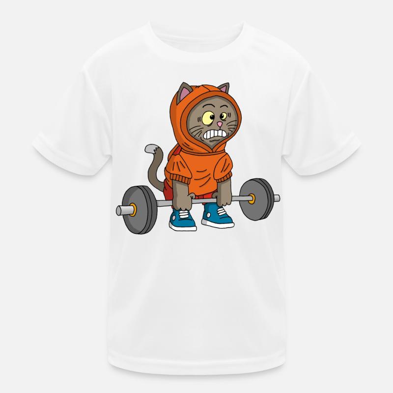 La puissance du chaton T-shirt sport Enfant