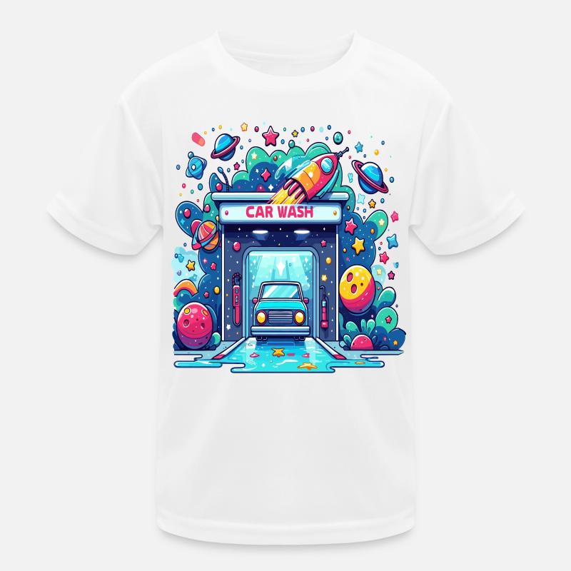 Lave-auto comique T-shirt sport Enfant