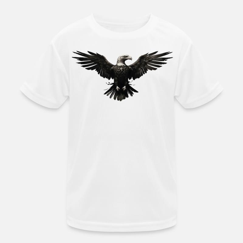 Adler Kinder Funktions-T-Shirt