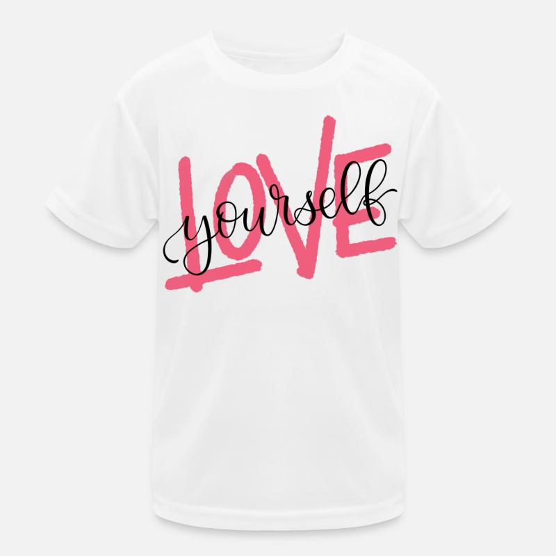 LOVE yourself Kinder Funktions-T-Shirt