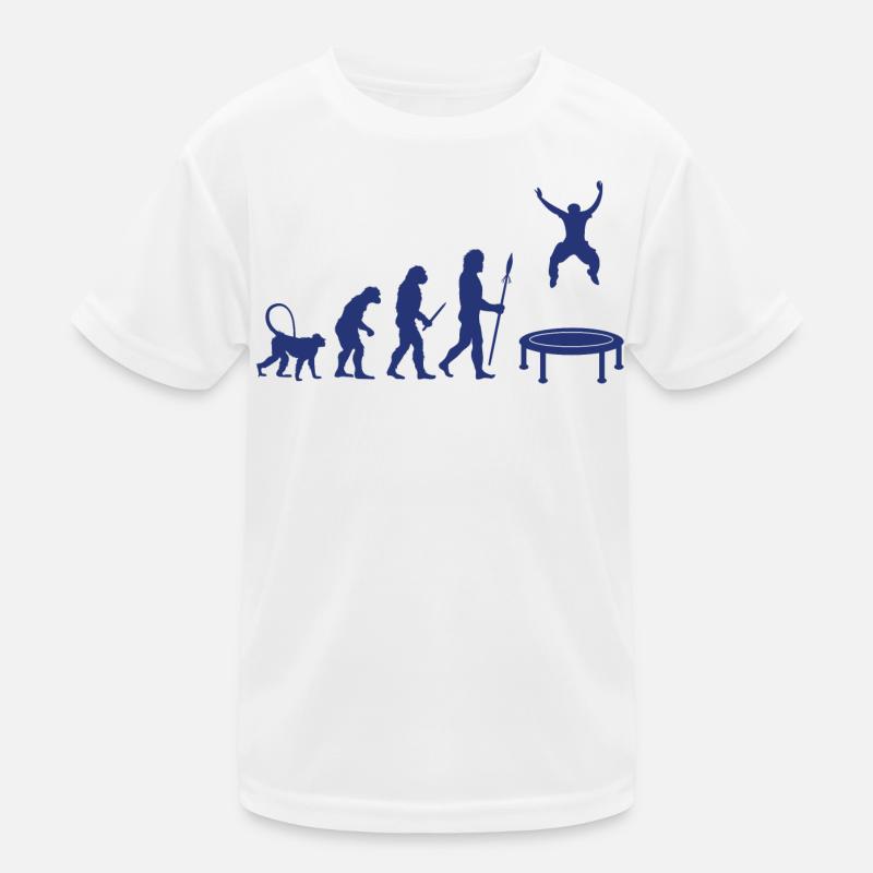 Entwicklung des Trampolin Kinder Funktions-T-Shirt