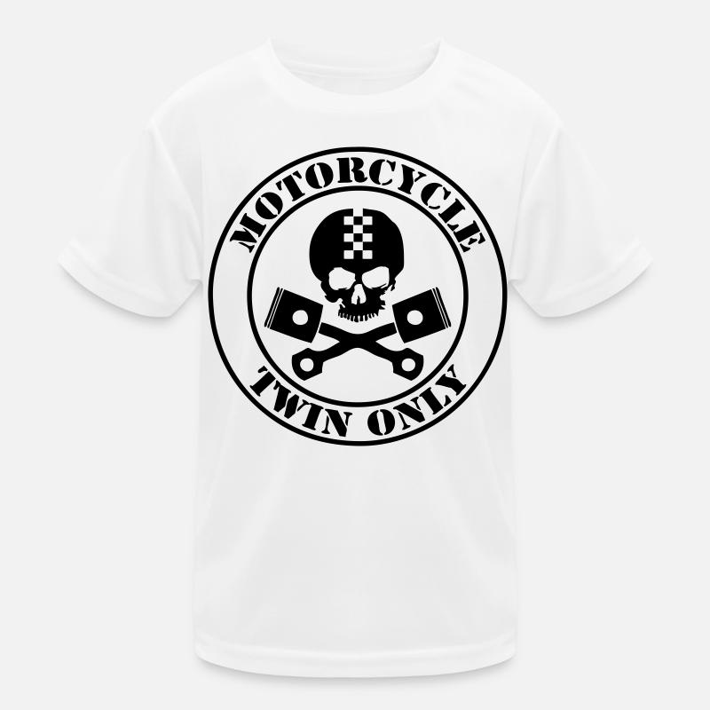Motorcycle twin only T-shirt sport Enfant