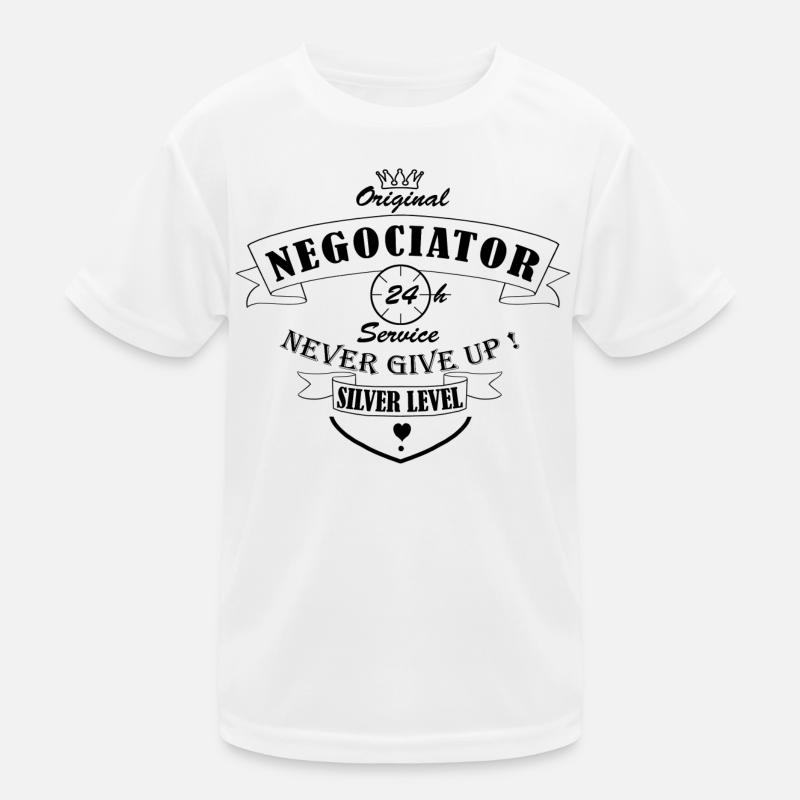 Verhandlungsführer: Der Verhandlungsführer Kinder Funktions-T-Shirt