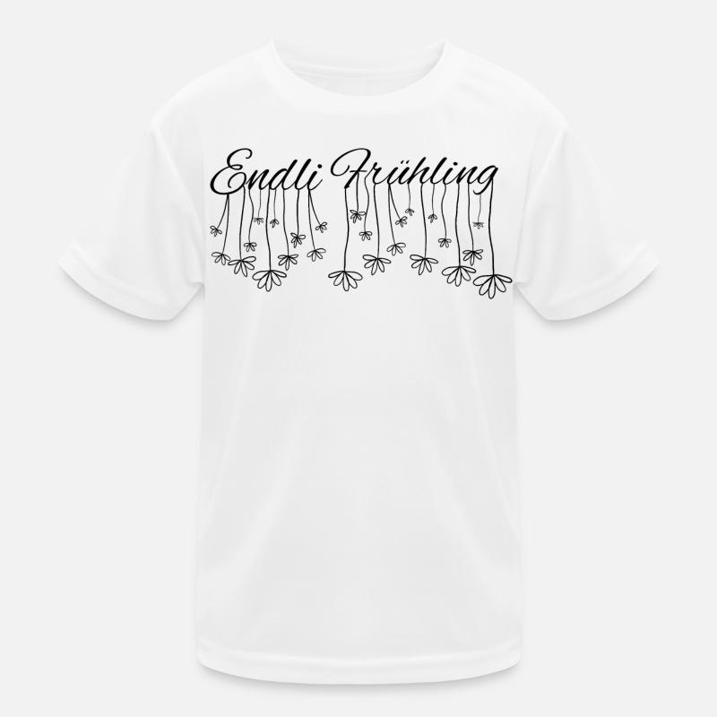 endli spring - finally spring, beginning of spring Kids Functional T-Shirt