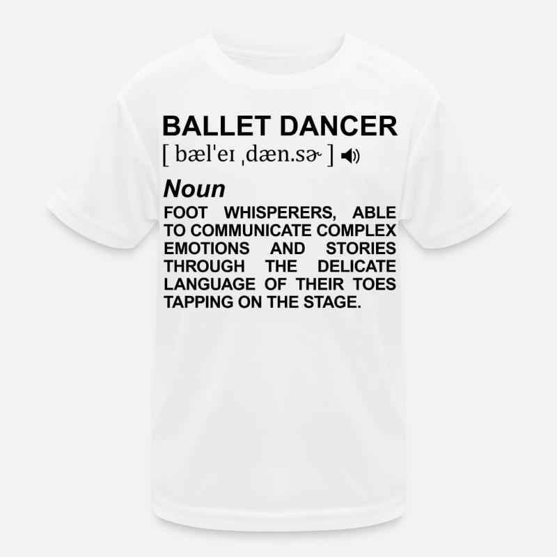 Signification de la danseuse de ballet T-shirt sport Enfant