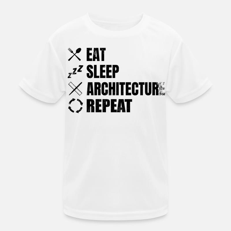 Architecture Schedule Kids Functional T-Shirt