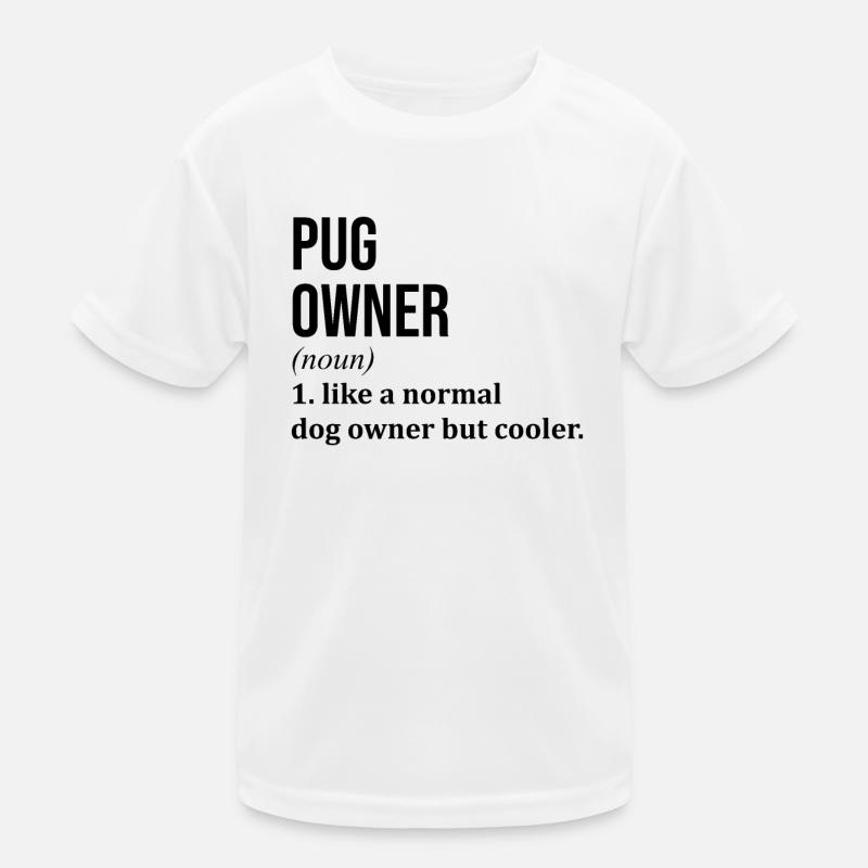 Mops Kinder Funktions-T-Shirt