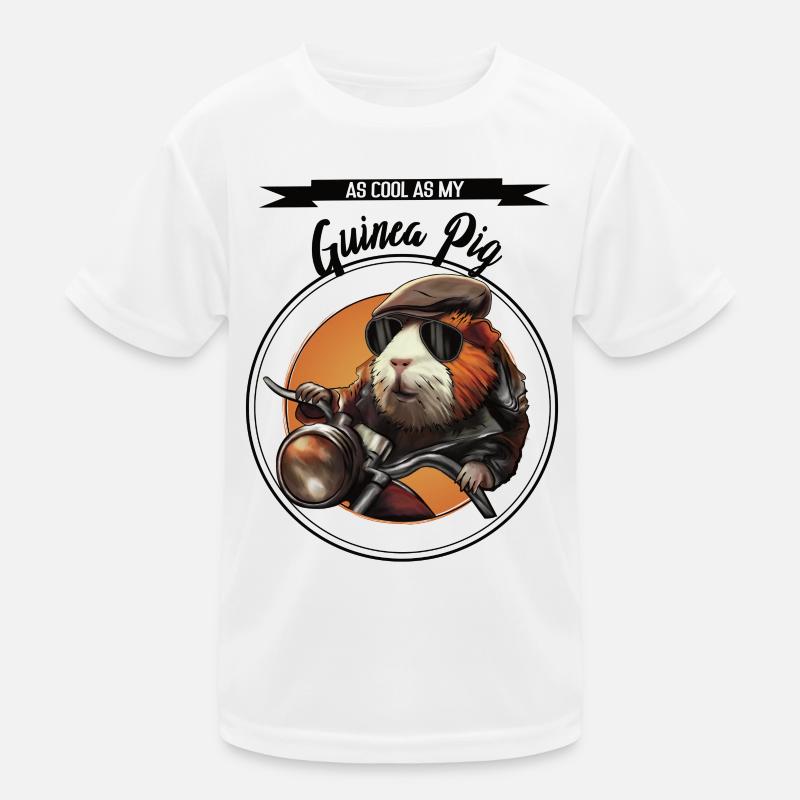 Cool guinea pig – statement design Kids Functional T-Shirt